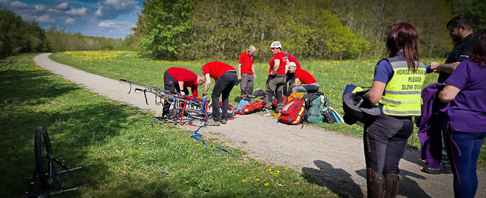 2026-33: Poulter Country Park – Injured rider